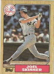 1987 Topps Baseball Cards      626     Joel Skinner